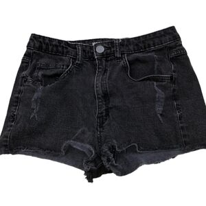 Mossimo high rise festival sz 11 frayed hem shorts